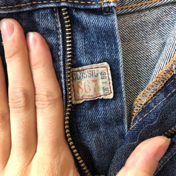 Ralph Lauren bootcut fit men’s jeans 36 x 30 - Picture 13 of 16